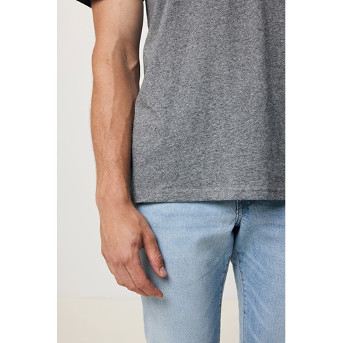 antracita claro moteado IQONIQ Sierra Camiseta Light Weight Algodón Reciclado