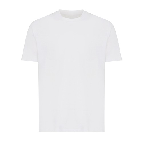 white IQONIQ Sierra Camiseta Light Weight Algodón Reciclado