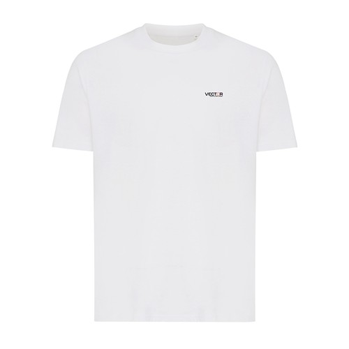 white IQONIQ Sierra Camiseta Light Weight Algodón Reciclado