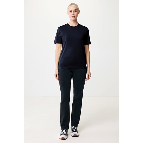 azul marino IQONIQ Sierra Camiseta Light Weight Algodón Reciclado