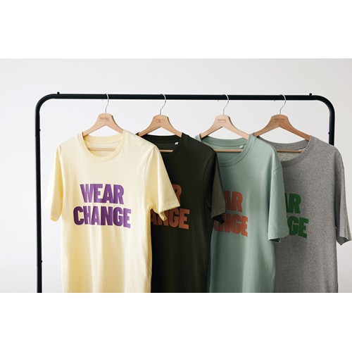 moteado gris claro IQONIQ Sierra Camiseta Light Weight Algodón Reciclado