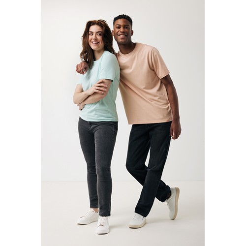 melocotón IQONIQ Sierra Camiseta Light Weight Algodón Reciclado
