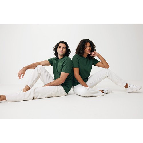 verde bosque IQONIQ Sierra Camiseta Light Weight Algodón Reciclado