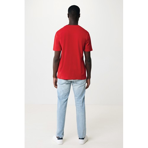 red IQONIQ Sierra Camiseta Light Weight Algodón Reciclado