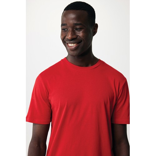 red IQONIQ Sierra Camiseta Light Weight Algodón Reciclado