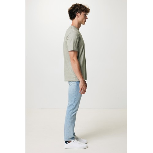verde claro jaspeado IQONIQ Sierra Camiseta Light Weight Algodón Reciclado