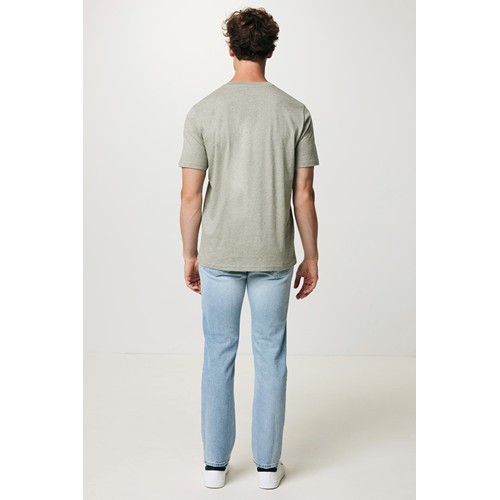 verde claro jaspeado IQONIQ Sierra Camiseta Light Weight Algodón Reciclado