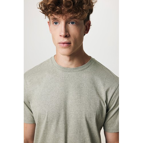 verde claro jaspeado IQONIQ Sierra Camiseta Light Weight Algodón Reciclado