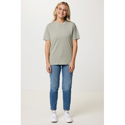 verde claro jaspeado IQONIQ Sierra Camiseta Light Weight Algodón Reciclado