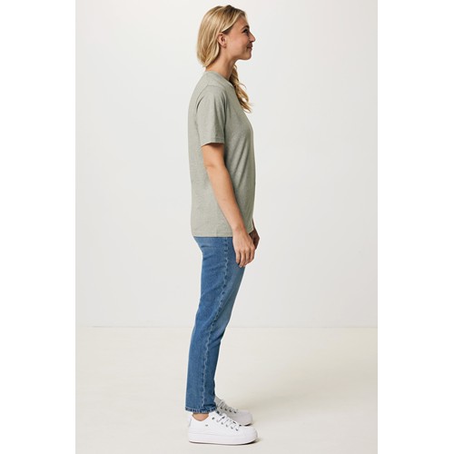 verde claro jaspeado IQONIQ Sierra Camiseta Light Weight Algodón Reciclado