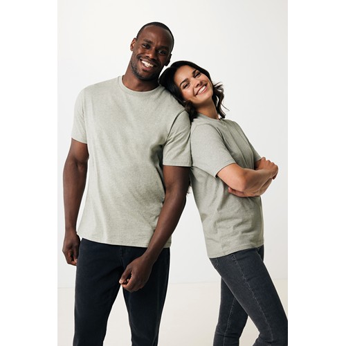verde claro jaspeado IQONIQ Sierra Camiseta Light Weight Algodón Reciclado