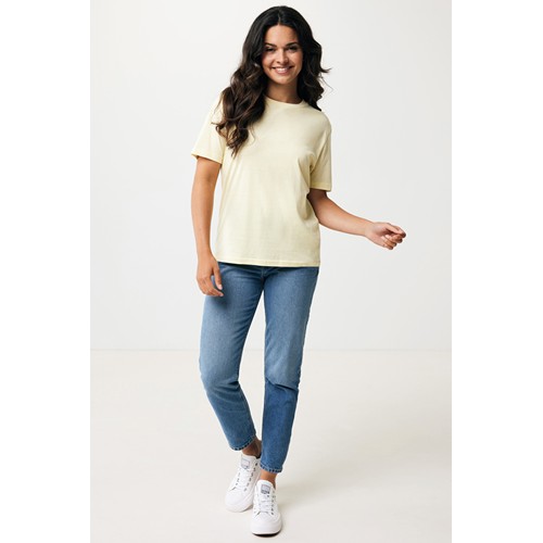 crema IQONIQ Sierra Camiseta Light Weight Algodón Reciclado