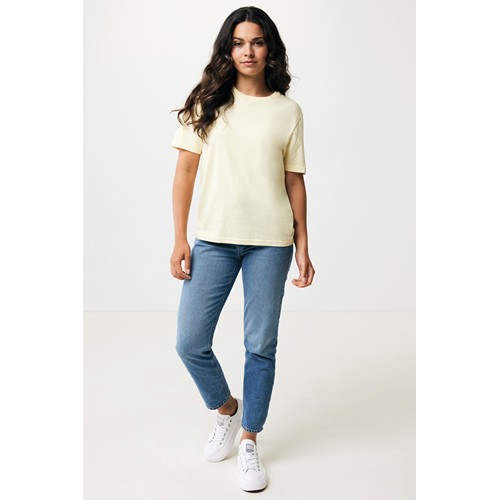 crema IQONIQ Sierra Camiseta Light Weight Algodón Reciclado