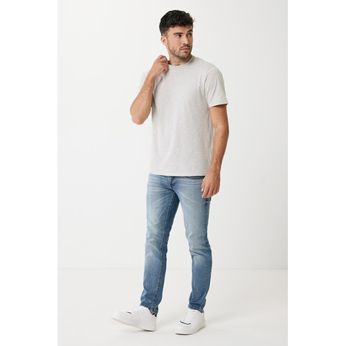 moteado gris claro IQONIQ Sierra Camiseta Light Weight Algodón Reciclado