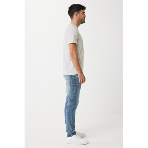 moteado gris claro IQONIQ Sierra Camiseta Light Weight Algodón Reciclado