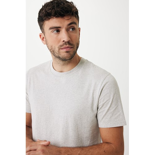 moteado gris claro IQONIQ Sierra Camiseta Light Weight Algodón Reciclado