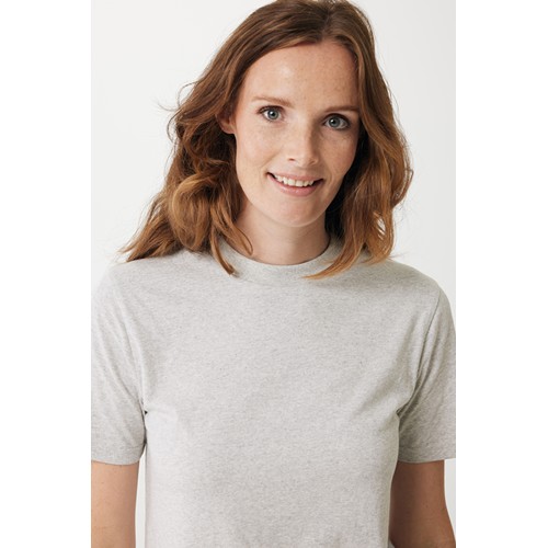 moteado gris claro IQONIQ Sierra Camiseta Light Weight Algodón Reciclado