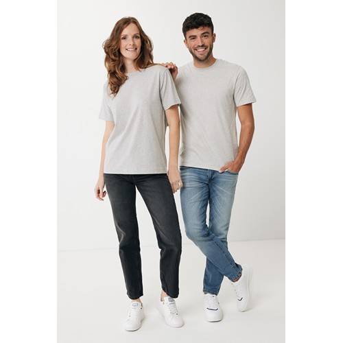 moteado gris claro IQONIQ Sierra Camiseta Light Weight Algodón Reciclado