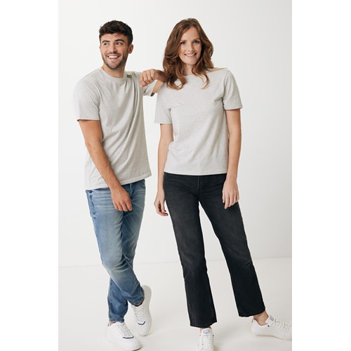 moteado gris claro IQONIQ Sierra Camiseta Light Weight Algodón Reciclado