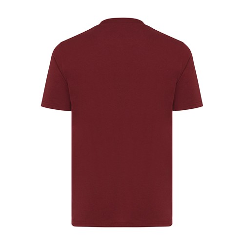 burdeos IQONIQ Sierra Camiseta Light Weight Algodón Reciclado