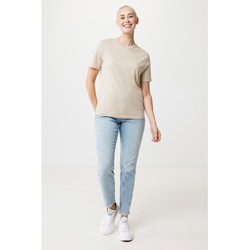 moteado de color marrón claro IQONIQ Sierra Camiseta Light Weight Algodón Reciclado