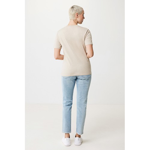 moteado de color marrón claro IQONIQ Sierra Camiseta Light Weight Algodón Reciclado
