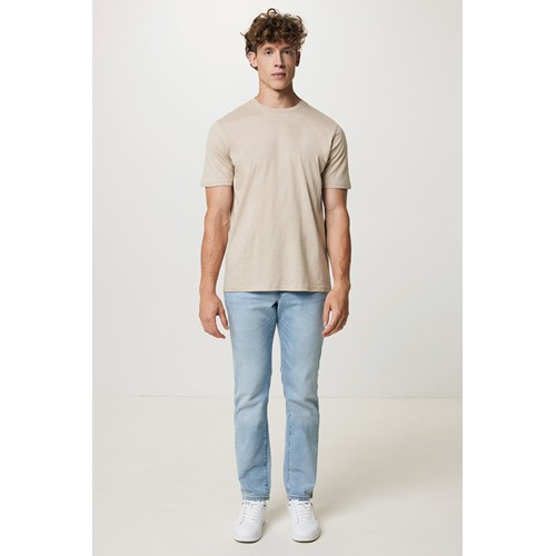 moteado de color marrón claro IQONIQ Sierra Camiseta Light Weight Algodón Reciclado