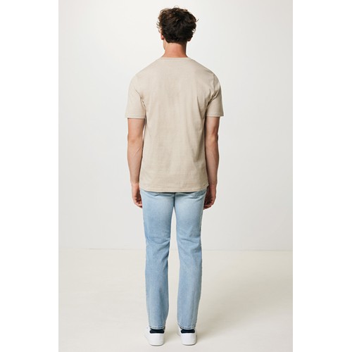 moteado de color marrón claro IQONIQ Sierra Camiseta Light Weight Algodón Reciclado