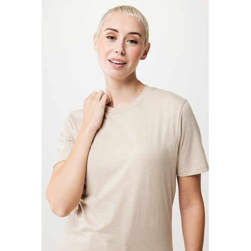 moteado de color marrón claro IQONIQ Sierra Camiseta Light Weight Algodón Reciclado