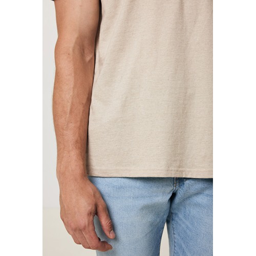 moteado de color marrón claro IQONIQ Sierra Camiseta Light Weight Algodón Reciclado