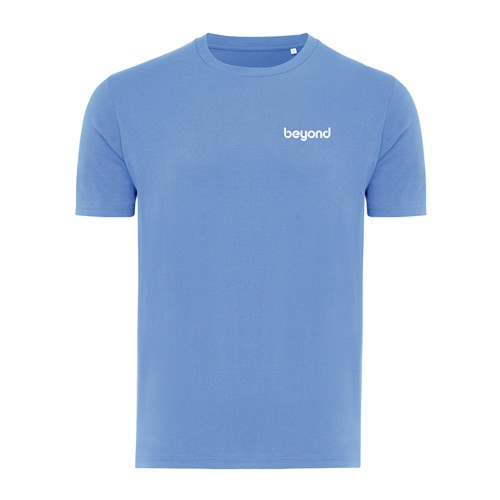azul pato IQONIQ Sierra Camiseta Light Weight Algodón Reciclado