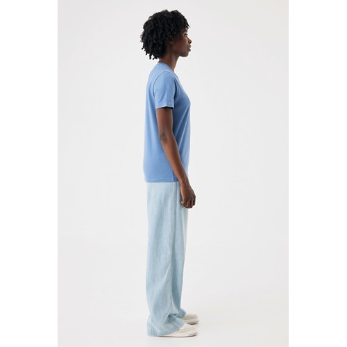 azul pato IQONIQ Sierra Camiseta Light Weight Algodón Reciclado