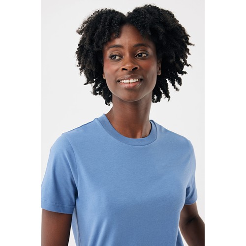 azul pato IQONIQ Sierra Camiseta Light Weight Algodón Reciclado