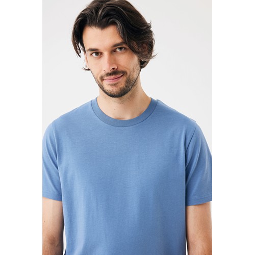 azul pato IQONIQ Sierra Camiseta Light Weight Algodón Reciclado