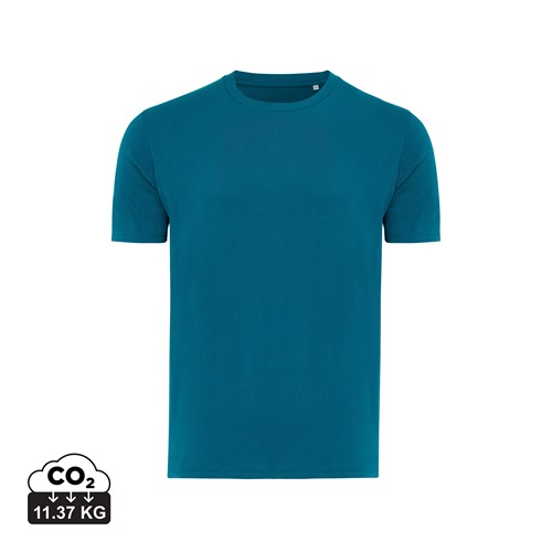 azul azulado profundo IQONIQ Sierra Camiseta Light Weight Algodón Reciclado