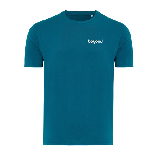 azul azulado profundo IQONIQ Sierra Camiseta Light Weight Algodón Reciclado
