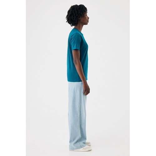azul azulado profundo IQONIQ Sierra Camiseta Light Weight Algodón Reciclado