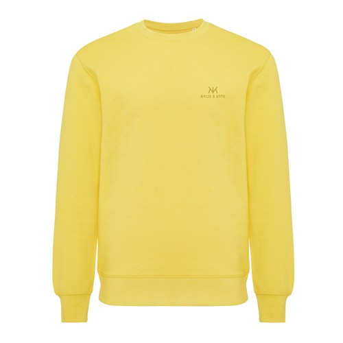 yellow IQONIQ Etosha Sudadera Cuello Redondo Light Weight Algodón R