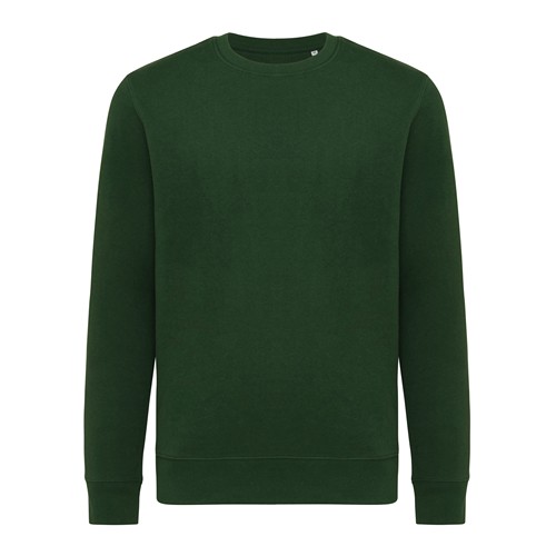 verde bosque IQONIQ Etosha Sudadera Cuello Redondo Light Weight Algodón R
