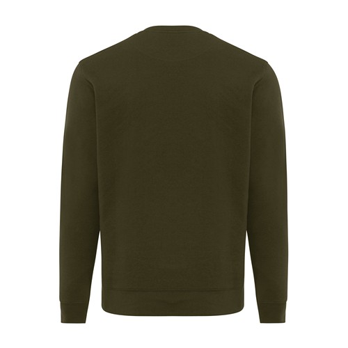 kaki IQONIQ Etosha Sudadera Cuello Redondo Light Weight Algodón R