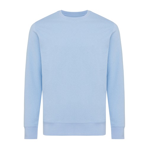 azul celeste IQONIQ Etosha Sudadera Cuello Redondo Light Weight Algodón R
