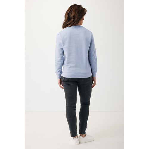 azul celeste IQONIQ Etosha Sudadera Cuello Redondo Light Weight Algodón R