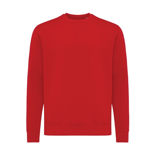 red IQONIQ Etosha Sudadera Cuello Redondo Light Weight Algodón R
