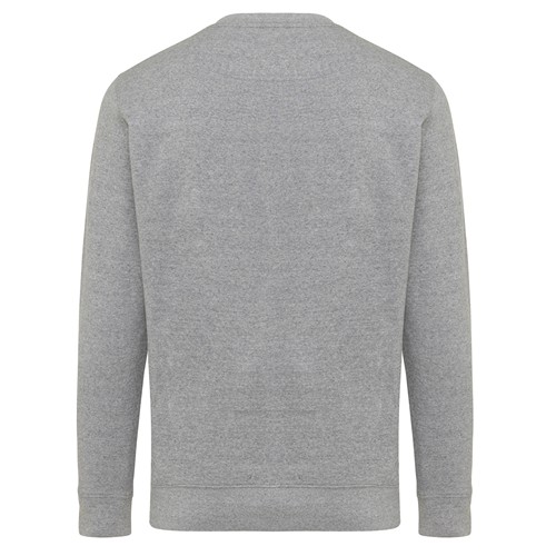 antracita claro moteado IQONIQ Etosha Sudadera Cuello Redondo Light Weight Algodón R