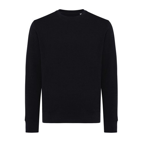 black IQONIQ Etosha Sudadera Cuello Redondo Light Weight Algodón R