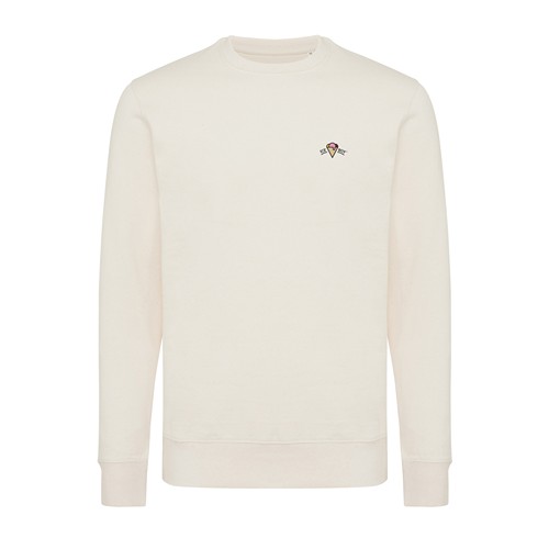 natural IQONIQ Etosha Sudadera Cuello Redondo Light Weight Algodón R