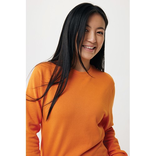 orange IQONIQ Etosha Sudadera Cuello Redondo Light Weight Algodón R