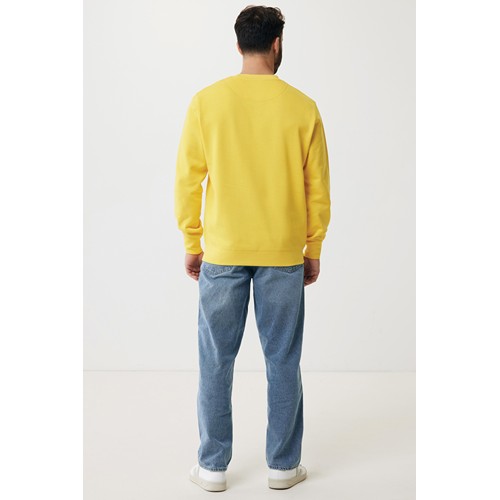 yellow IQONIQ Etosha Sudadera Cuello Redondo Light Weight Algodón R
