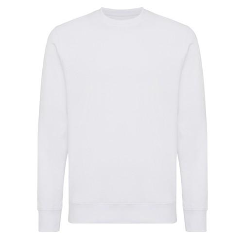 white IQONIQ Etosha Sudadera Cuello Redondo Light Weight Algodón R