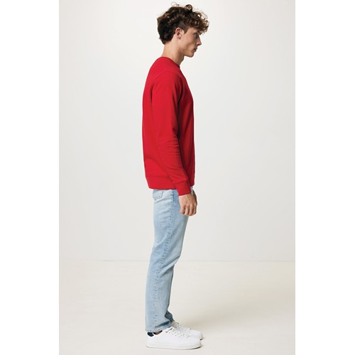 red IQONIQ Etosha Sudadera Cuello Redondo Light Weight Algodón R
